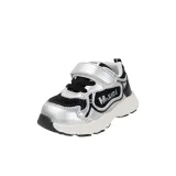 Серебристо-черный