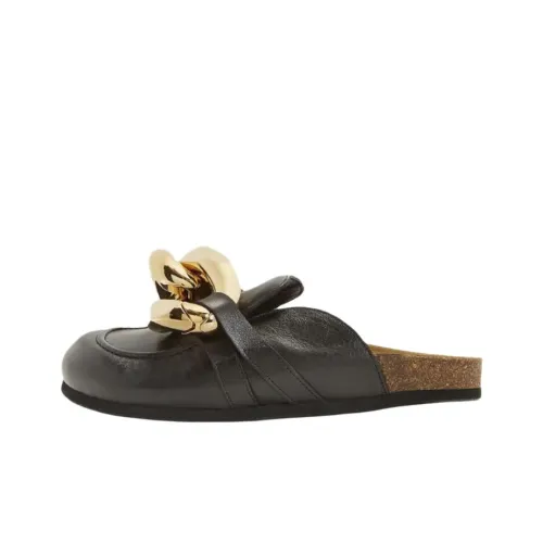 JW Anderson Домашние тапочки Женские Черные