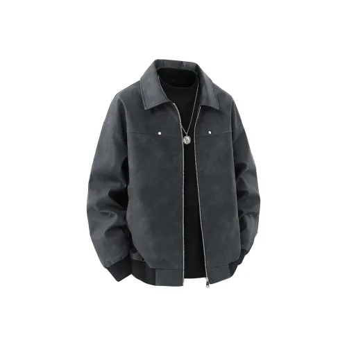 ALPINE PRO Осенний ALPINE PRO Кожа Куртка Мужская