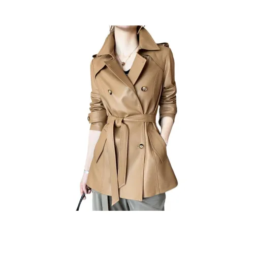 DKRVT Женские кожаные куртки