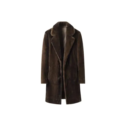 SENJIALUO Мужская кожа и мех