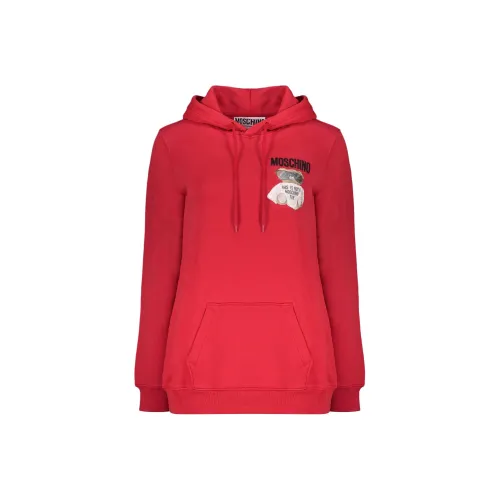 MOSCHINO Red Women's Sweatshirts MOSCHINO Красный Женские Толстовки