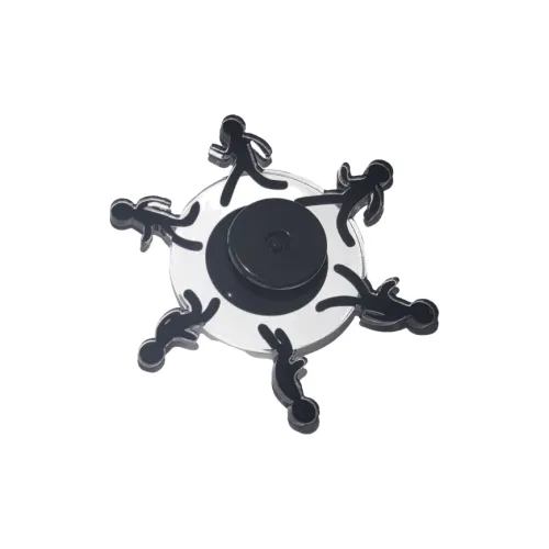 Yi Jia Ai Matchstick Фигурка Бег Dynamic Веселье Рыбалка Бег Фигурка Кончик пальца Волчки