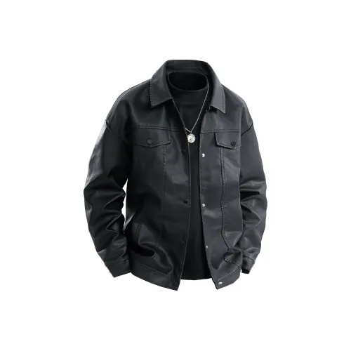 Lightning X Storm Кожа Куртка Унисекс