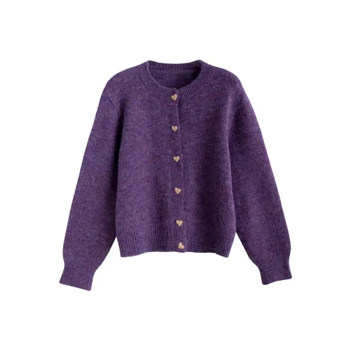 Tonlion Винтаж Фиолетовый Женский Трикотаж