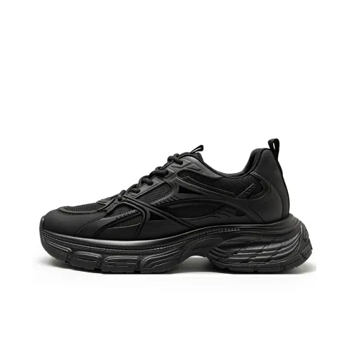 GOG Устойчивый к истиранию противоскользящий низкий топ платформа массивные кроссовки мужские