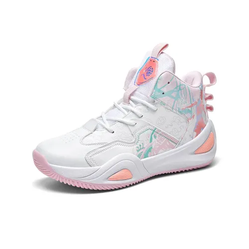 MUSHILANDI Термические амортизаторы дышащие противоскользящие высокие топы детские баскетбольные кроссовки для подростков