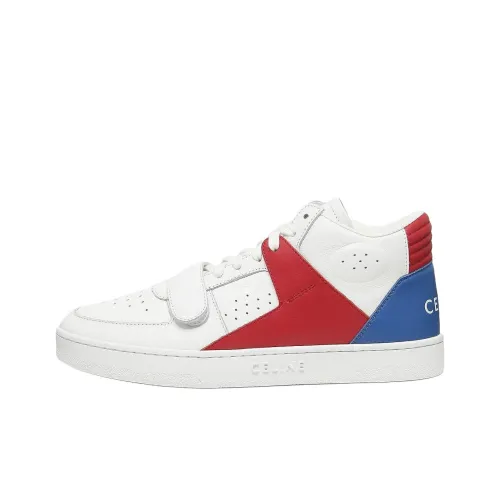 CELINE CT 02 MID Топ Стильные Скейтбординги Мужской Неоново-белый