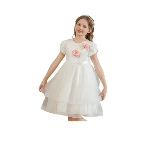 IVY HOUSE;IH Звездный Белый Унисекс Платья