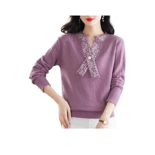 The Temptation Of The Muse Длинный рукав Трикотаж Женский