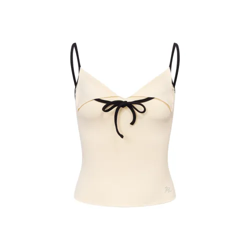 Ariseism С рюшами на подоле Топ на бретелях Женский Летний Облегающий крой Топ Женский