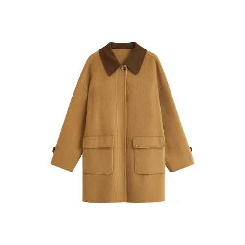 Inman Двойной Sided Шерстяное Пальто Женское