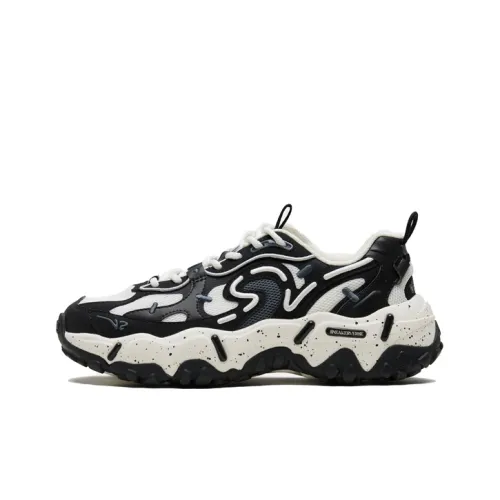 ANTA SNEAKERVERSE Противоскользящий устойчивый к истиранию низкий топ кэжуал женский белый черный