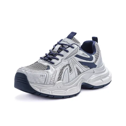 POOQ Низкие кеды с толстой подошвой Женские