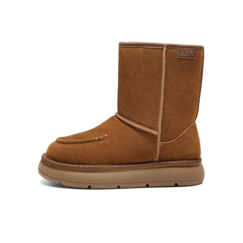 Белль 17,5cm Сноубутсы Женские Снег Ткань