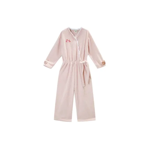 YSO Телесно-розовый Женские Комбинезоны для дома