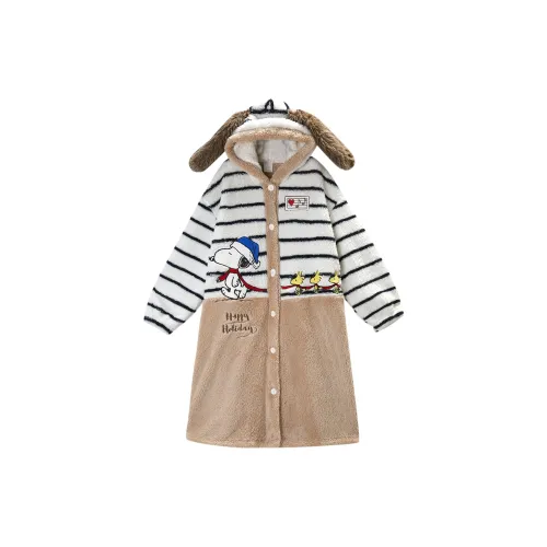 GUKOO Овсяный унисекс банные халаты