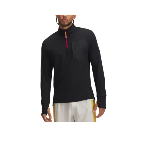 Under Armour Launch Trail T-Shirt Мужской Черный