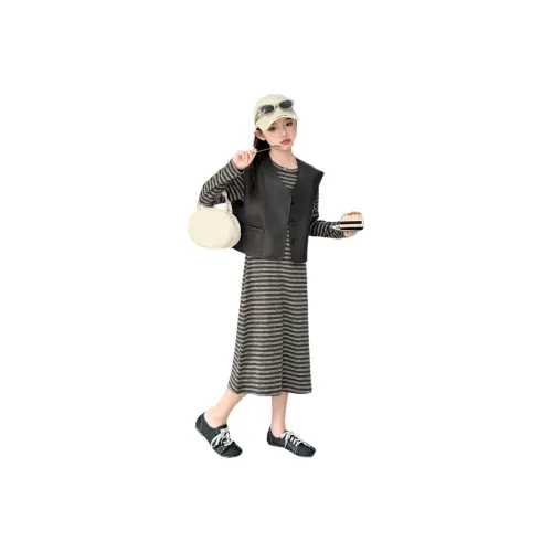 YOUMIWU Кофе Одежда Комплекты для детей Юбка Комплекты