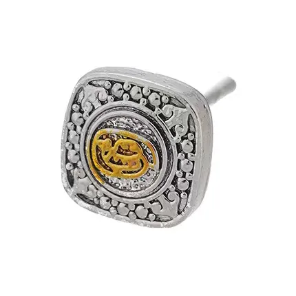 BLESSED BULLET Сплав Серьги-гвоздики Мужской