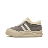 Серый - меховая подкладка