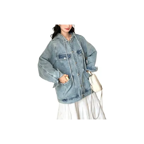 9c Collective Denim Jacket Women's
