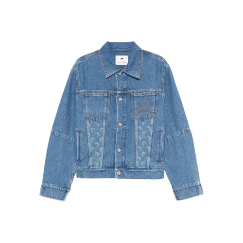 Marine Serre Denim Jacket Men's