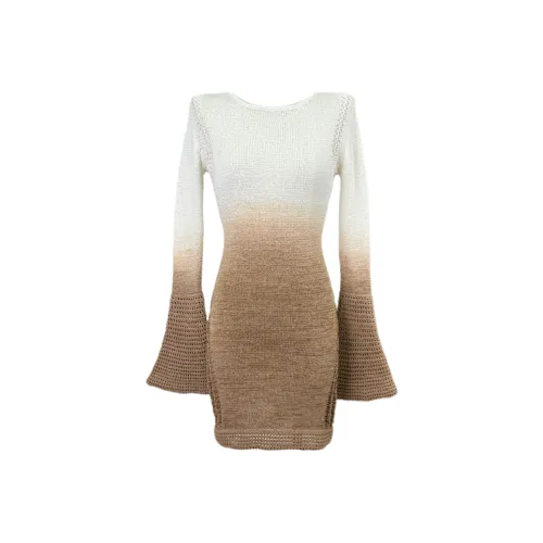 Udon House Длинное платье с длинными рукавами женское