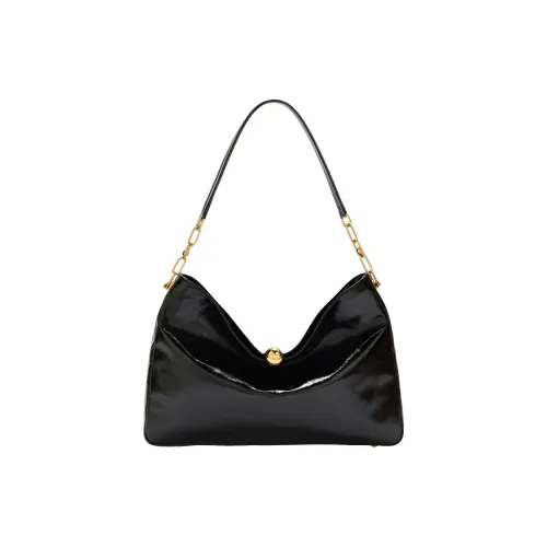 Furla Сумка через плечо из коровьей кожи большая женская черная