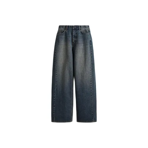 H M Джинсовый синий Женские Джинсы