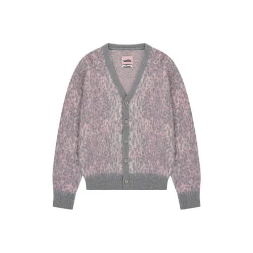 Asif calie LEOPARD KNIT Кардиган Свитер Женские