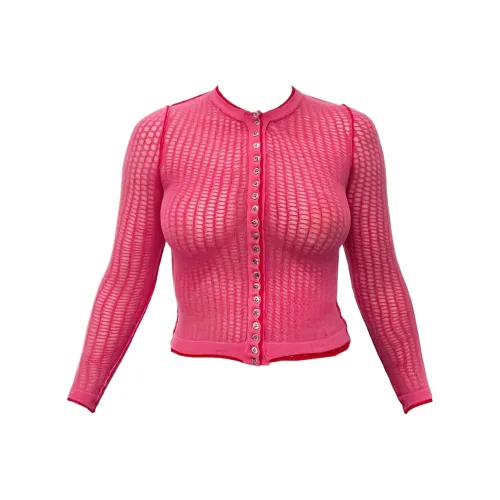 CHOPOVA LOWENA Рыболовная сеть Кардиган Трикотаж Женские