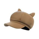 Хаки, кошка, ухо, письмо, восьмиугольная кепка