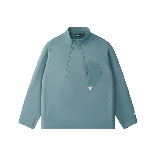 FILA FUSION Толстовка Мужской Azure Cyan