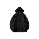 [Heavyweight Флис с подкладкой] Черный (Логотип PEAK на груди)