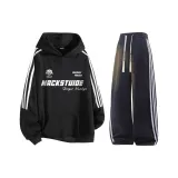 Черный топ + Черные брюки