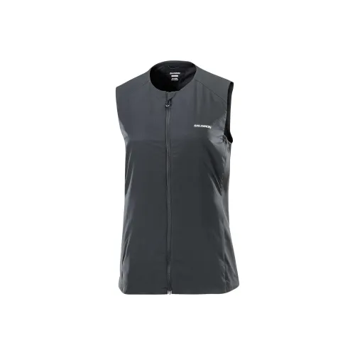 SALOMON Mountain Темно-черные Женские жилеты