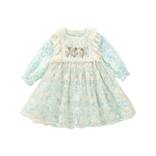 SUPEREDGE Синий Kids Платья