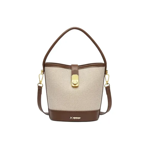 JOSINY Ткань Сумка Стандартная Женская Коричневая