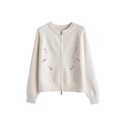 Tonlion Белый тон Женская трикотажная одежда