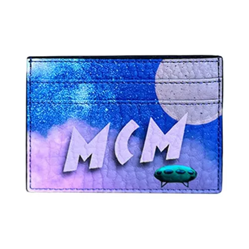 MCM Aren Кожа Кошелек Держатель для карт Держатель для карт Маленький Унисекс Многоцветный