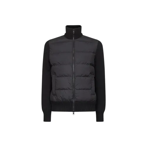 Moncler Черный Мужской Пуховик