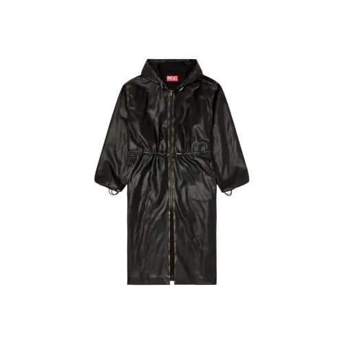 DIESEL Черное Унисекс Пальто