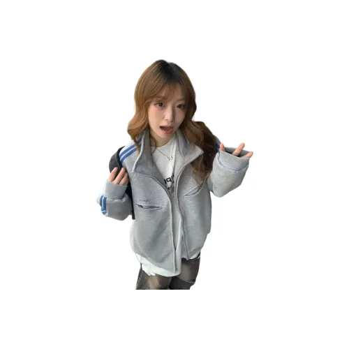 OURUOKE Серый Женский Свитшот