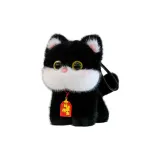 Хорошие вещи случаются, черный белый кот