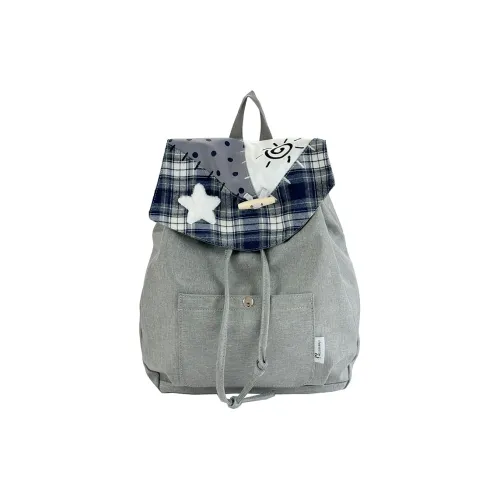 ZOGA Холст Рюкзак Стандартный Женский Серый Черный