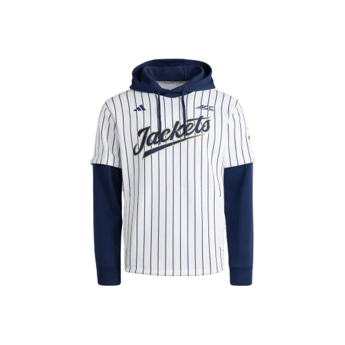 Adidas Белый Морской Синий Мужской Бейсбольная Джерси