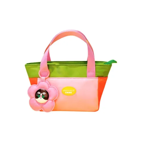 UODYCOCO Полиэстер Тоут Через плечо Сумка Обычный Женские Розовый Noodles Little Богатство Желтый Noodles Обнимающий Кролик