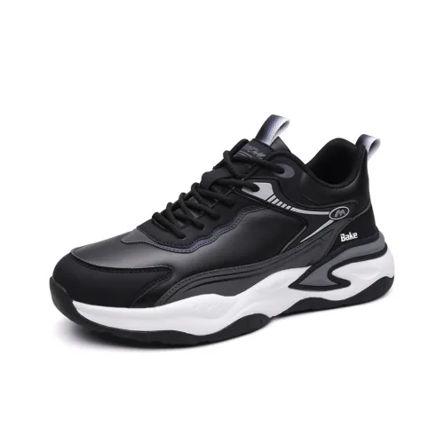 Bake Низкий Топ Мужская Спортивная Обувь Мужская Осенняя Обувь Кружево Вверх Универсальная Повседневная Обувь Беговая Обувь Путешественная Обувь Мужская