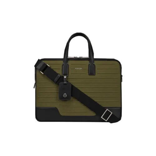 RIMOWA Never Still Холст с GRAIN LEATHER Сумка из холста Сумка для ноутбука Деловая сумка Сумка через плечо Сумка ручная